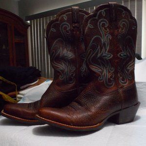 Ariat Western Womens Boots, Like New, SZ 9B